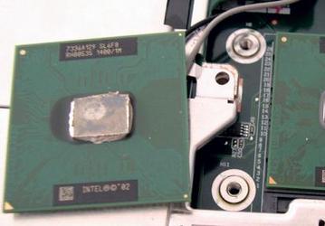 Фото процессора Pentium M Dothan