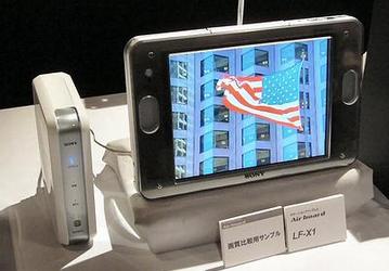 Sony LF-X1  портативный дисплей с TV-тюнером и поддержкой WLAN