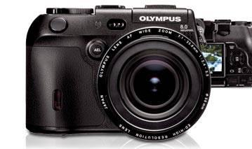 PMA 2004: 8-megapixel Olympus C-8080 Wide Zoom digital camera