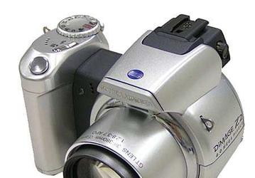 DiMAGE Z2 и Scan Dual IV: еще одна цифровая камера и фильм-сканер Konica Minolta с PMA 2004