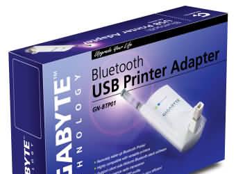 Gigabyte announces GN-BTP01 Bluetooth 1.1 adapter for USB printers