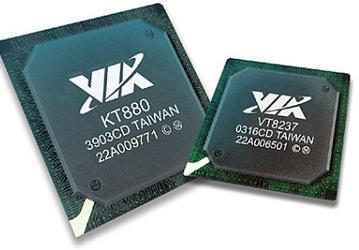VIA officially announces dual-channel Apollo KT880 chipset for Athlon XP processors