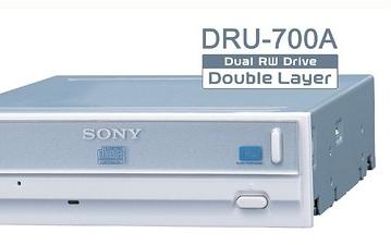 DRU-700A: DVD-привод Sony с поддержкой записи на двухслойные носители