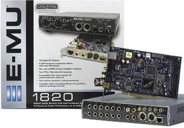 Creative Professional E-MU 1820: studio-quality digital audio system