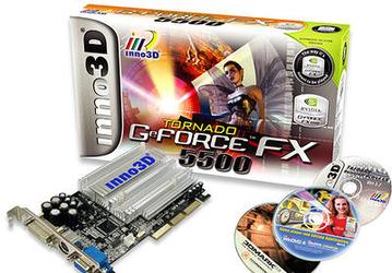 InnoVISION unveils Tornado GeForce FX 5500 graphics card
