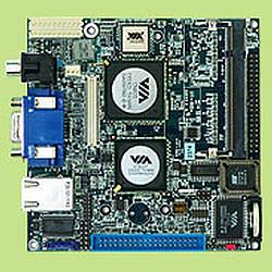 VIA at CeBIT 2004: EPIA-N Nano-ITX motherboard