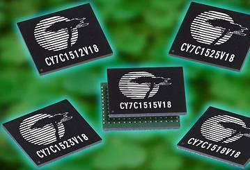Cypress демонстрирует 72 Мбит микросхемы QDR-II и DDR-II