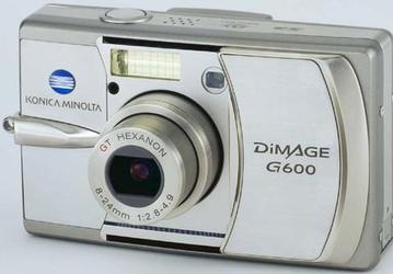 DiMAGE G600  6-мегапиксельная камера KonicaMinolta