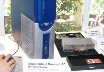 IDF Spring 2004 Japan: сверхтихий ПК на 3,4 ГГц Pentium 4 Prescott