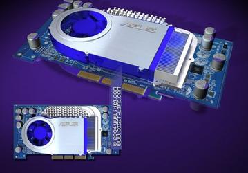 Photo of the day: ASUS V9999 on GeForce 6800 Ultra (NV40)