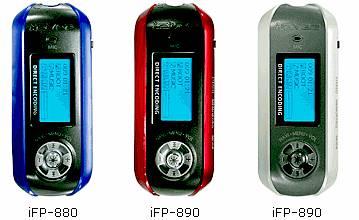 iRiver iFP-800: новая серия мини-плееров с поддержкой Ogg Vorbis