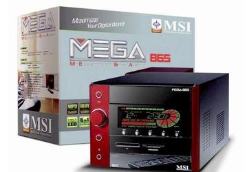 MEGA 865: новый barebone-комплект от MSI с поддержкой 3,2 ГГц Pentium 4