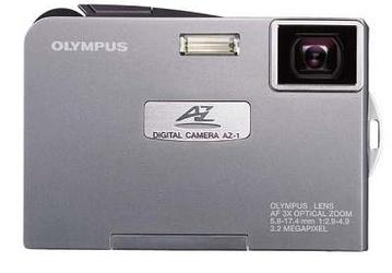 Миниатюрная 3,24-Мп камера Olympus Camedia AZ-1 с 2,5-дюймовым ЖК экраном