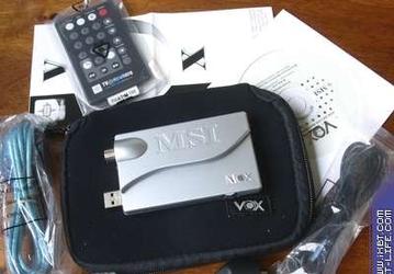 Фото дня: USB-тюнер MSI VOX USB2.0 TV BOX в нашей лаборатории