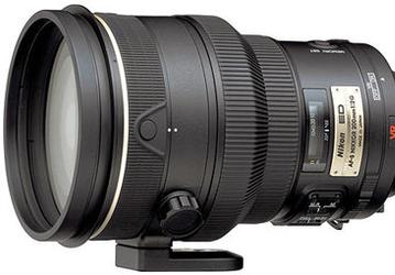 Объектив AF-S VR Nikkor 200mm и телеконвертор AF-S Teleconverter TC-17E II  новинки Nikon