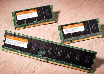 Hynix announces 4GB RDIMM and 2GB SO-DIMM modules