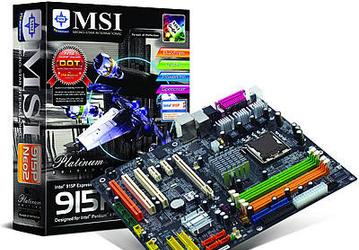 MSI 915P Neo2 Platinum, a novelty on i915P