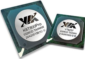 VIA K8T800Pro — один из чипсетов под процессоры AMD Athlon