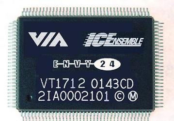 VIA Envy24MT: 24-bit/192kHz notebook audio