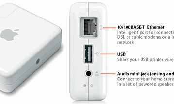 Apple AirPort Express: USB print server, WLAN repeater and bridge