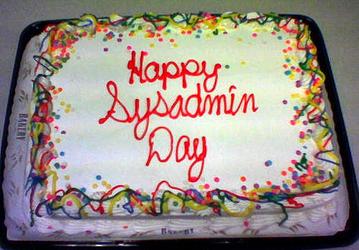 <font color="#FF0000">Congratulations on the Sysadmin Day!</font>