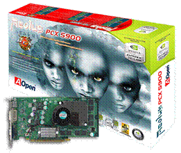AOpen announces Aeolus PCX 5900-DV128 and Aeolus PCX 5750-DV128 graphics cards