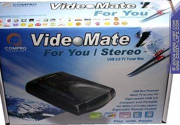 Photo of the day: Compro VideoMate For You/Stereo USB TV tuner