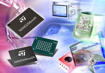 STMicroelectronic расширяет линеку микросхем NAND-флэш