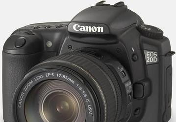 Праздник Canon продолжается: EOS20D и два новых объектива