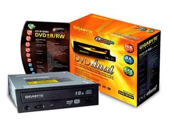 Gigabyte introduces 16x DVD recorder, GO-W1608A