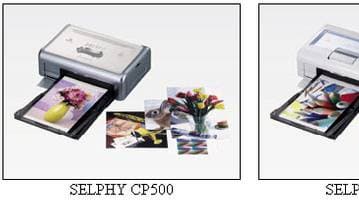 SELPHY CP500/CP400/DS700  три фотопринтера Canon