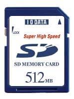 SD20-512M: High-Speed Secure Digital card from I-O Data