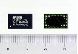 Epson представила GPS-модуль для сотовых телефонов