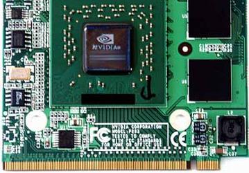 Photo of the day: mobile NVIDIA GeForce 6 MXM
