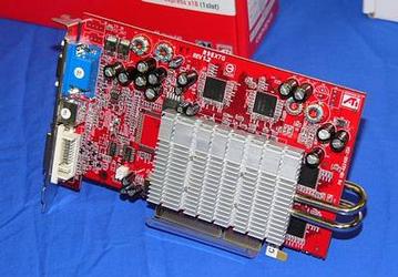 MTVGA 9600XT: видео плата Canopus на R9600 XT без вентилятора охлаждения
