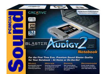 Portable high-end sound: Creative PCMCIA Sound Blaster Audigy 2 ZS Notebook
