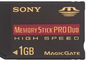 Sony shifts High Speed Memory Stick PRO Duo sales to February