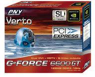 PNY unveils GeForce 6600 graphics card series