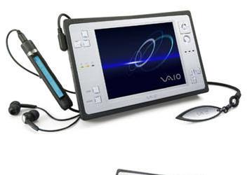 VGN-U750P: 5-дюймовый ноутбук Sony под Windows XP Pro