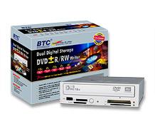 BTC анонсирует 16х DVD-привод со встроенным 7-in-1 ридером