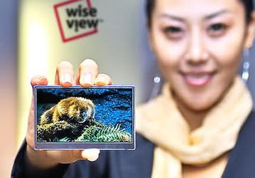 4" широкоформатный дисплей Samsung для плееров
