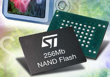 STMicroelectronics обновляет линейку NAND-флэш в миниатюрном корпусе
