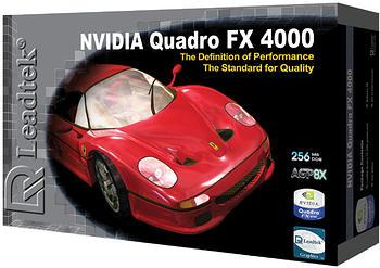 Leadtek NVIDIA Quadro FX 4000 officially announced