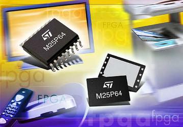 M25P64: 64 Mbit Serial Flash from STMicroelectronics