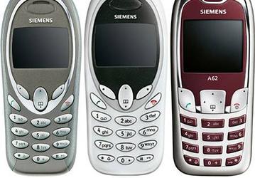 Siemens: A51, A53, A62  новые модели начального уровня