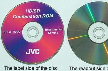 Очередной комбинированный оптический формат: Blu-ray/ DVD-ROM от JVC