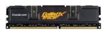 Crucial Ballistix Tracer: more LED lights on overclocker memory