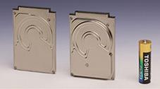 Toshiba unveils two 1.8" hard drives with perpendicular recording