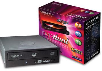 GO-W1616C  DVD Dual привод GIGABYTE к Новому году