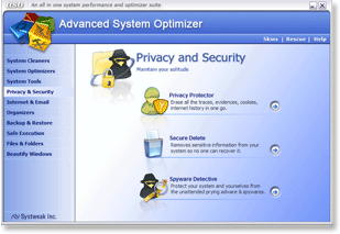 Настройщики: Advanced System Optimizer v.2.1